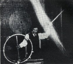 Tesla with High voltage