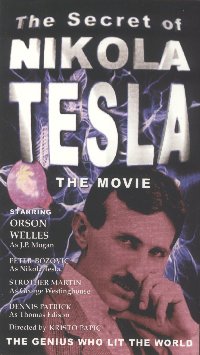 The Secret of Nikola Tesla (The Movie)VHS, book cover
