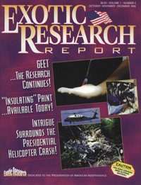 Exotic Research Report - V1N4 Cover
