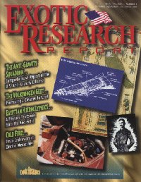 Exotic Research Report - V2N4 Cover
